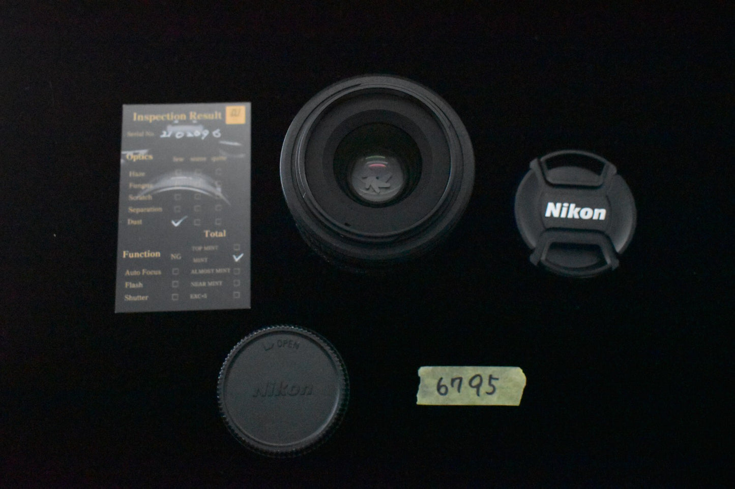 [1 Yr Warranty] Nikon AF-S DX Nikkor 35mm F/1.8 G Lens for Nikon From JAPAN 6795
