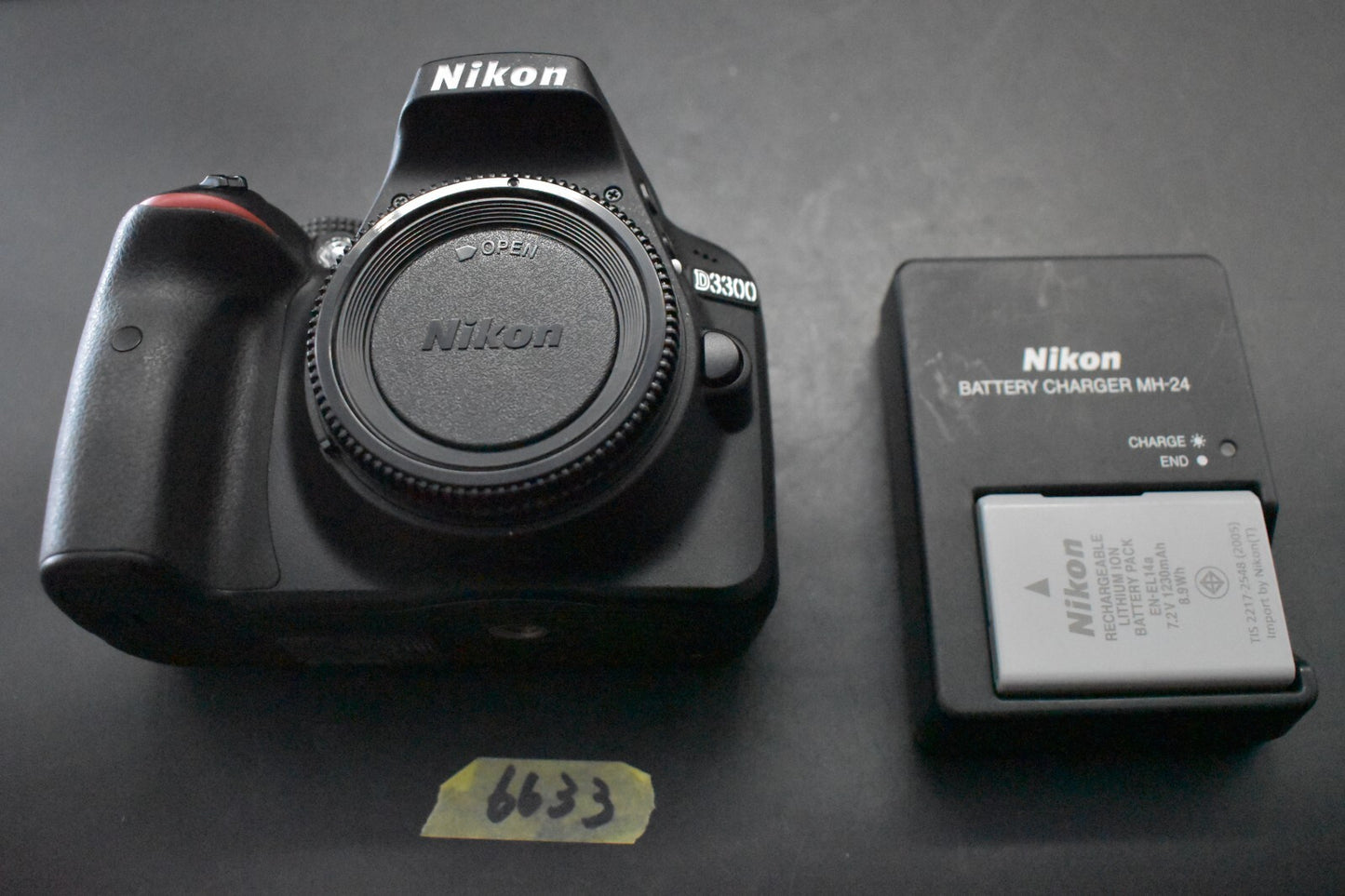 [1 Yr Warranty] Nikon D3300 DSLR Digital Camera From Japan 6633