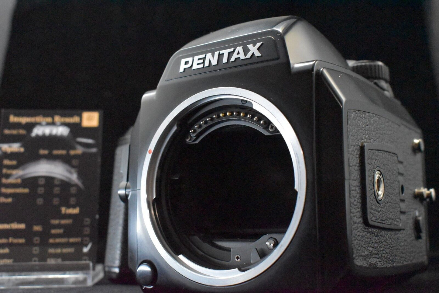 [1 Yr warranty] Pentax 645N Medium Format Film Camera 220 Film Back Holder 5973