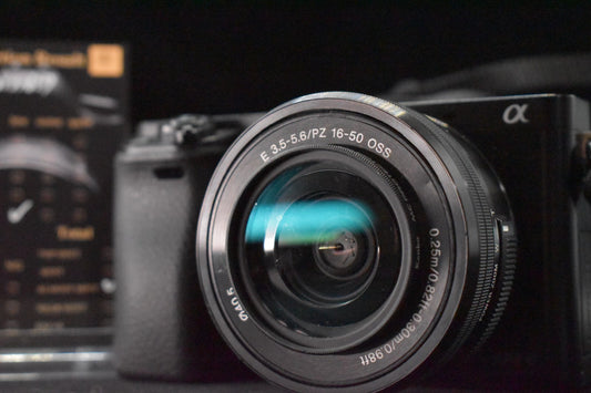 [1 Yr Warranty] Sony alpha a6000 Digital Mirrorless Camera with Lens Black 5870
