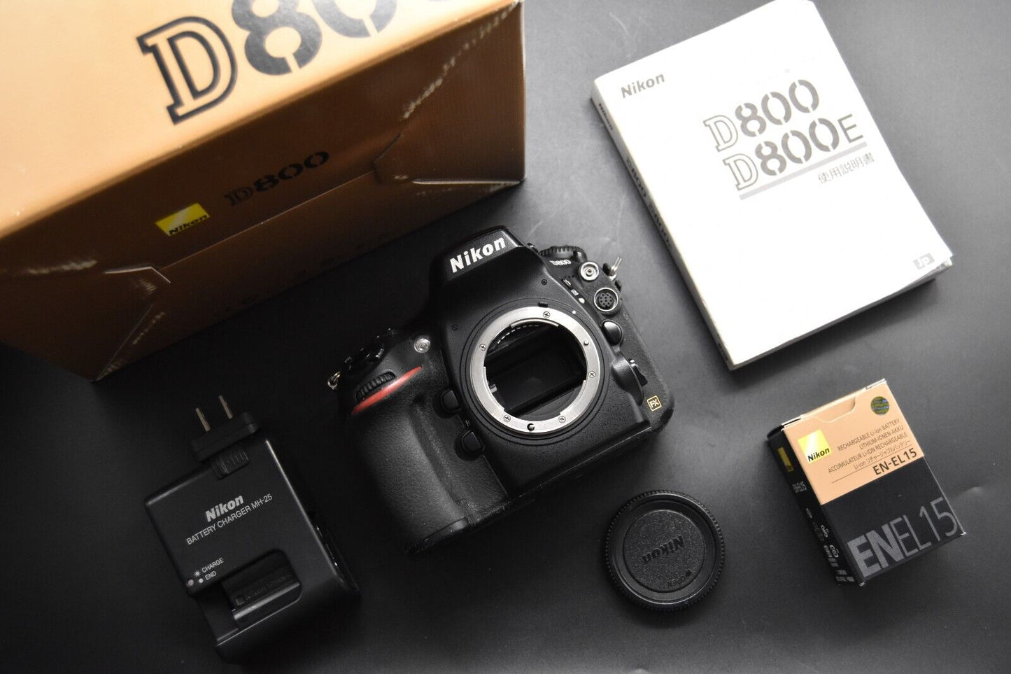 [1 Yr warranty] Nikon D800 36.3MP FX DSLR Digital Camera Body Used 968