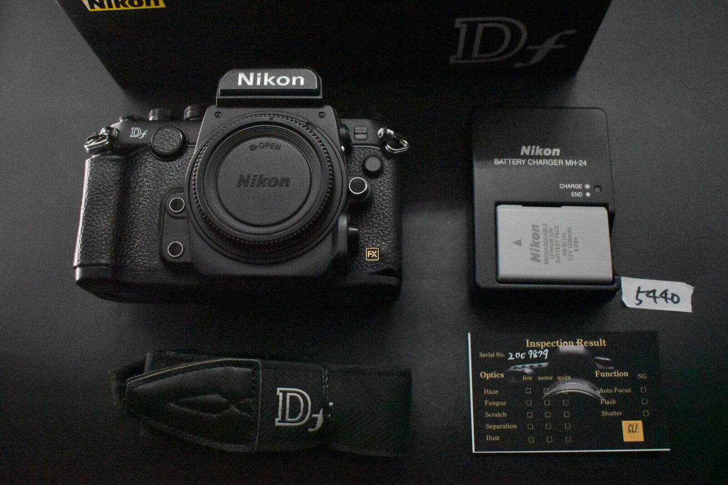 [1 Yr warranty] Nikon Df DSLR Digital Camera Black Body JAPAN 5440
