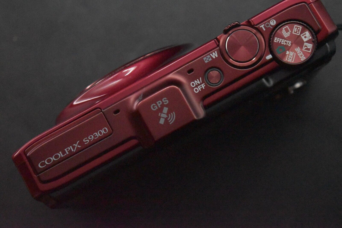Nikon Coolpix S9300 Red 16.0MP Digital Camera From JAPAN [MINT] #5391