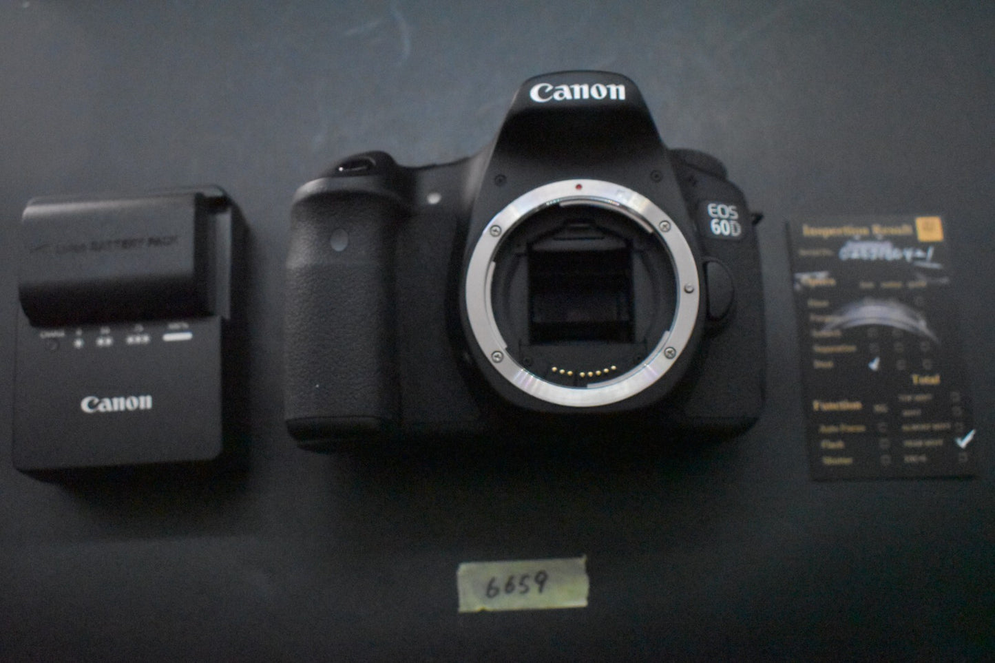 [1 Yr warranty] Canon EOS 60D 18.0MP DSLR Digital SLR Camera Pre-owned 6659