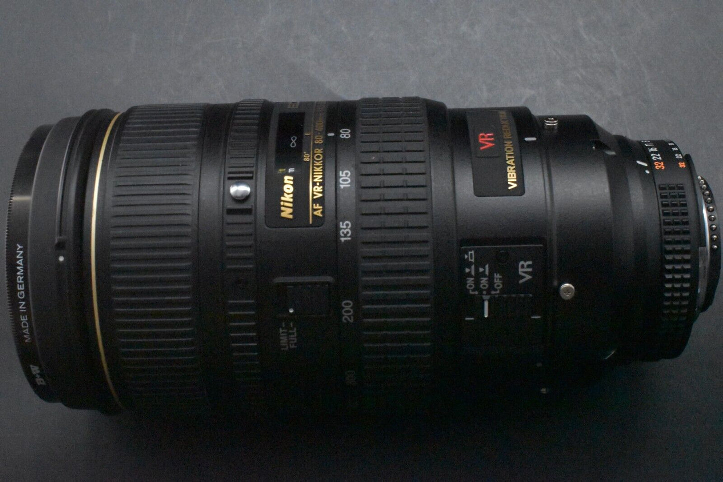 Nikon AF VR-NIKKOR 80-400mm F/4.5-5.6 D ED Zoom Lens From JAPAN 【TOP MINT!!】5293