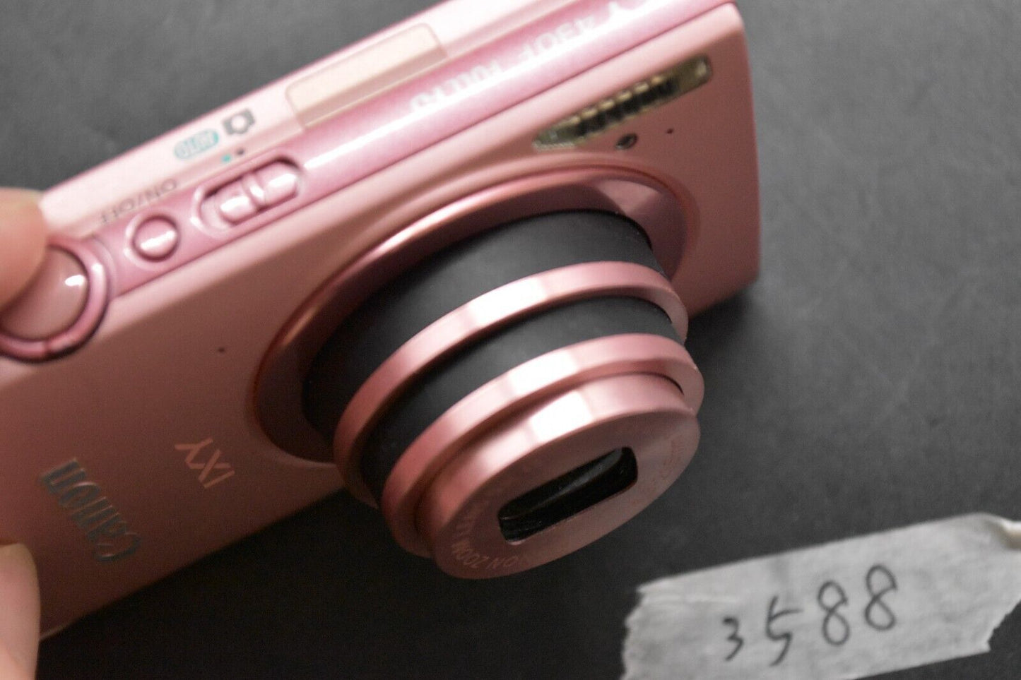 Canon IXY 430F Rosa 16.1MP 5x zoom Fotocamera digitale in scatola da JAP [N...