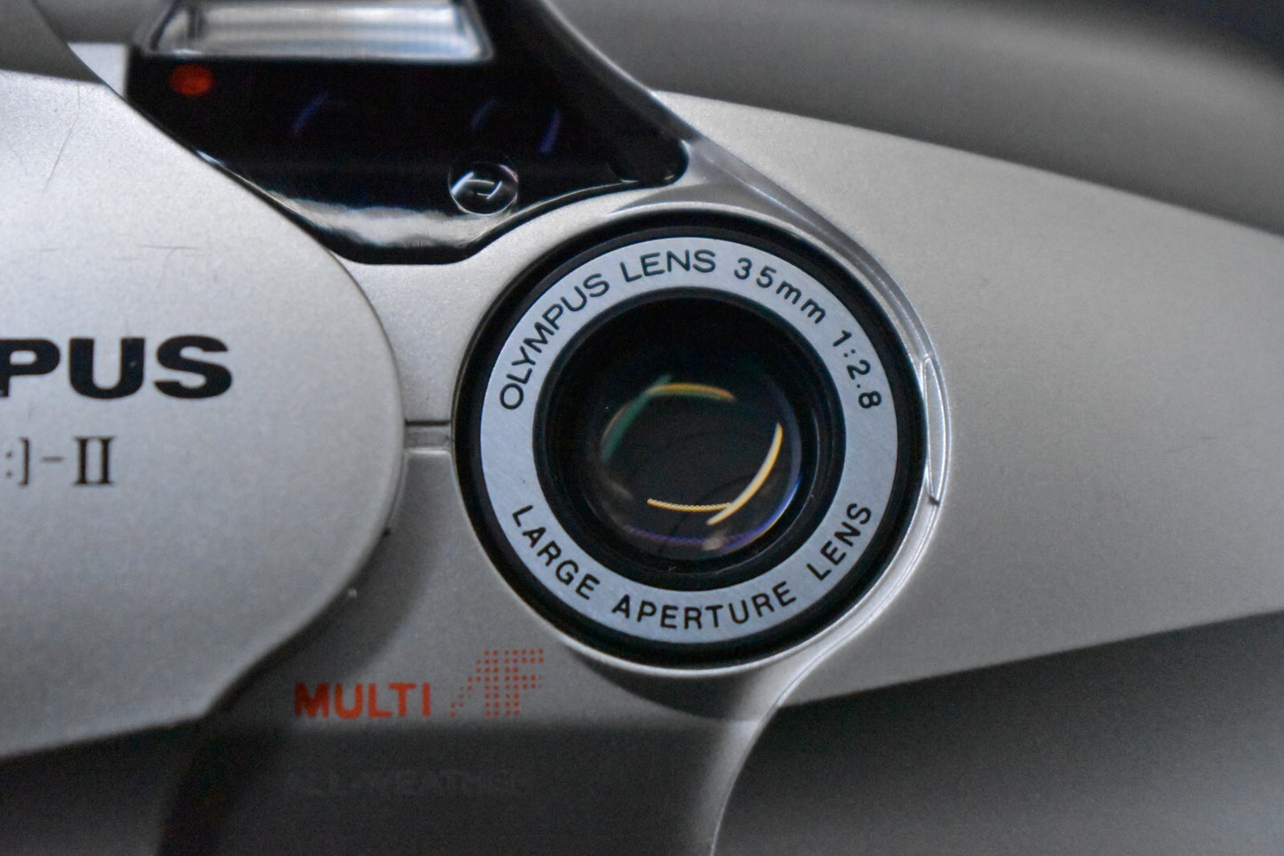 [1 Yr Warranty] Olympus μ mju II 35mm F2.8 Point & Shoot Film Camera Japan 6530