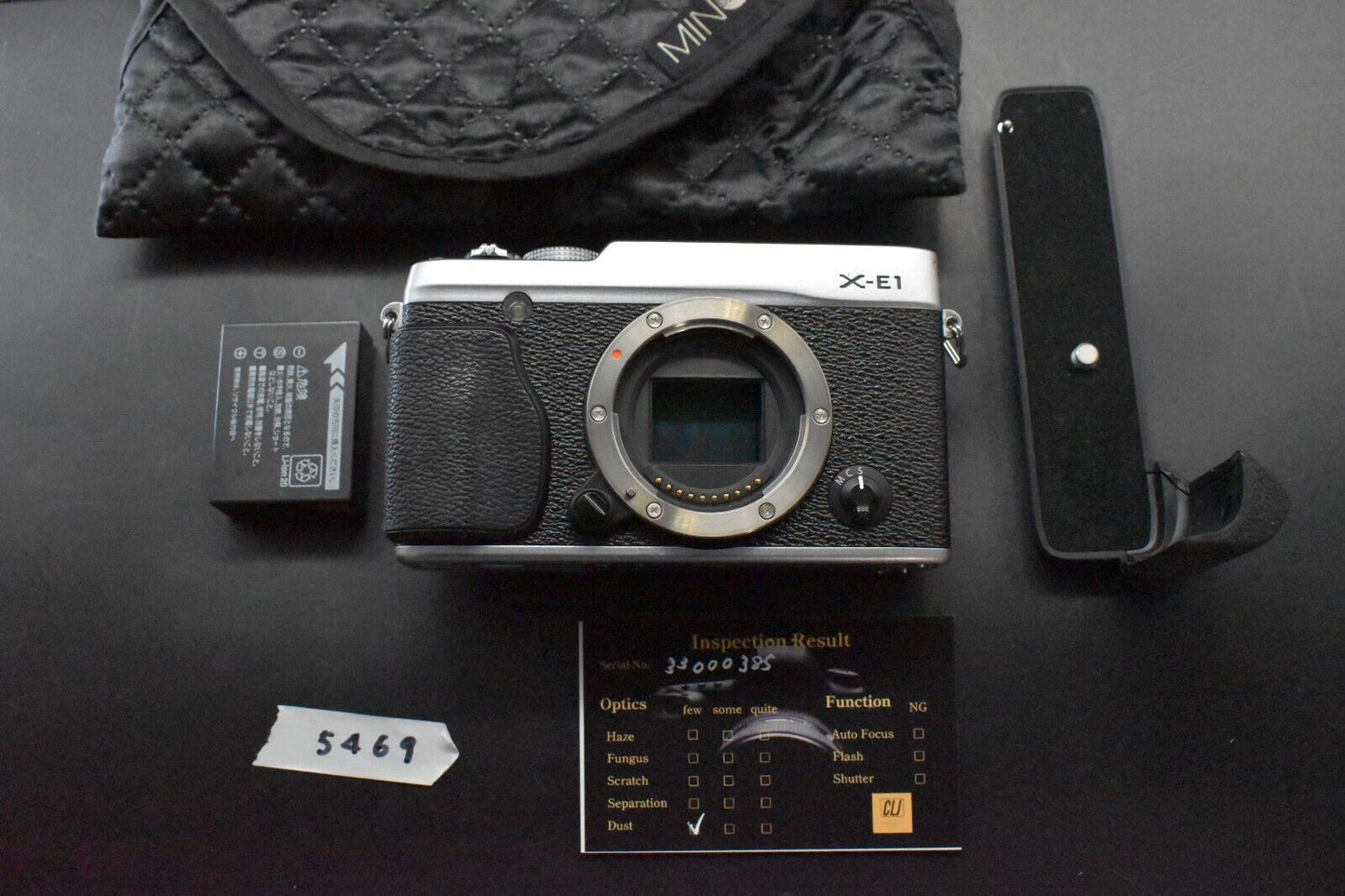 Fujifilm X Series X-E1 16.3MP Digital SLR Camera Body JAPAN [NEAR MINT] 5469