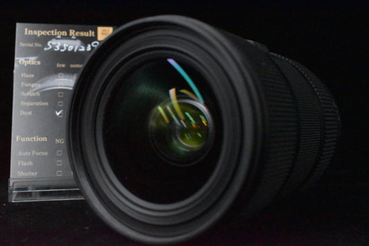 [1 Yr Warranty] Sigma 18-35mm F/1.8 DC HSM Lens For Canon EF mount #6164