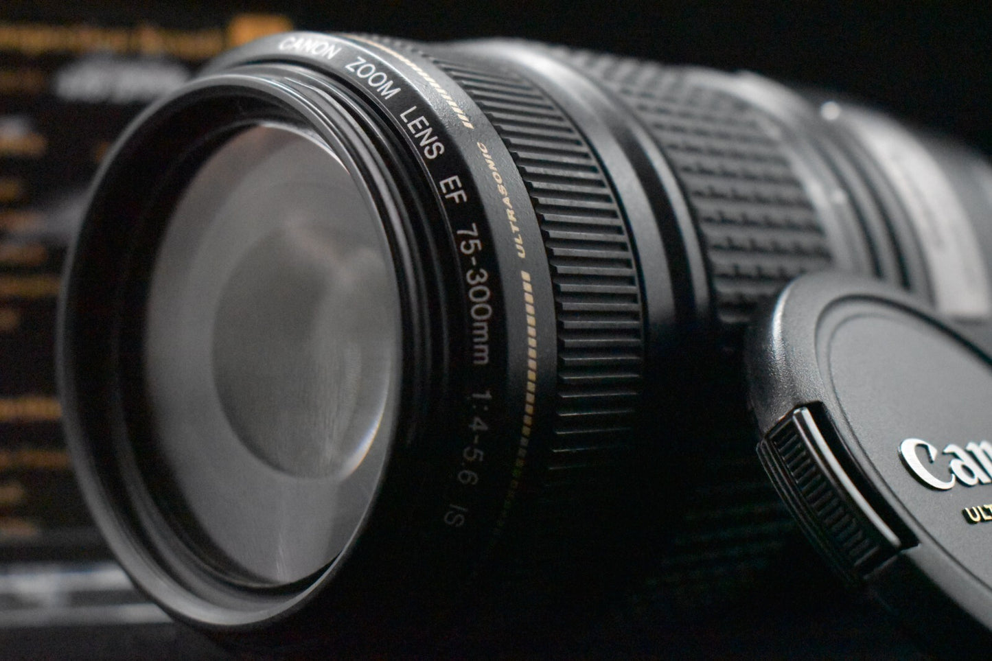 [1 Yr Warranty] Canon EF 75-300mm f/4-5.6 IS USM Telephoto Zoom Lens 6828