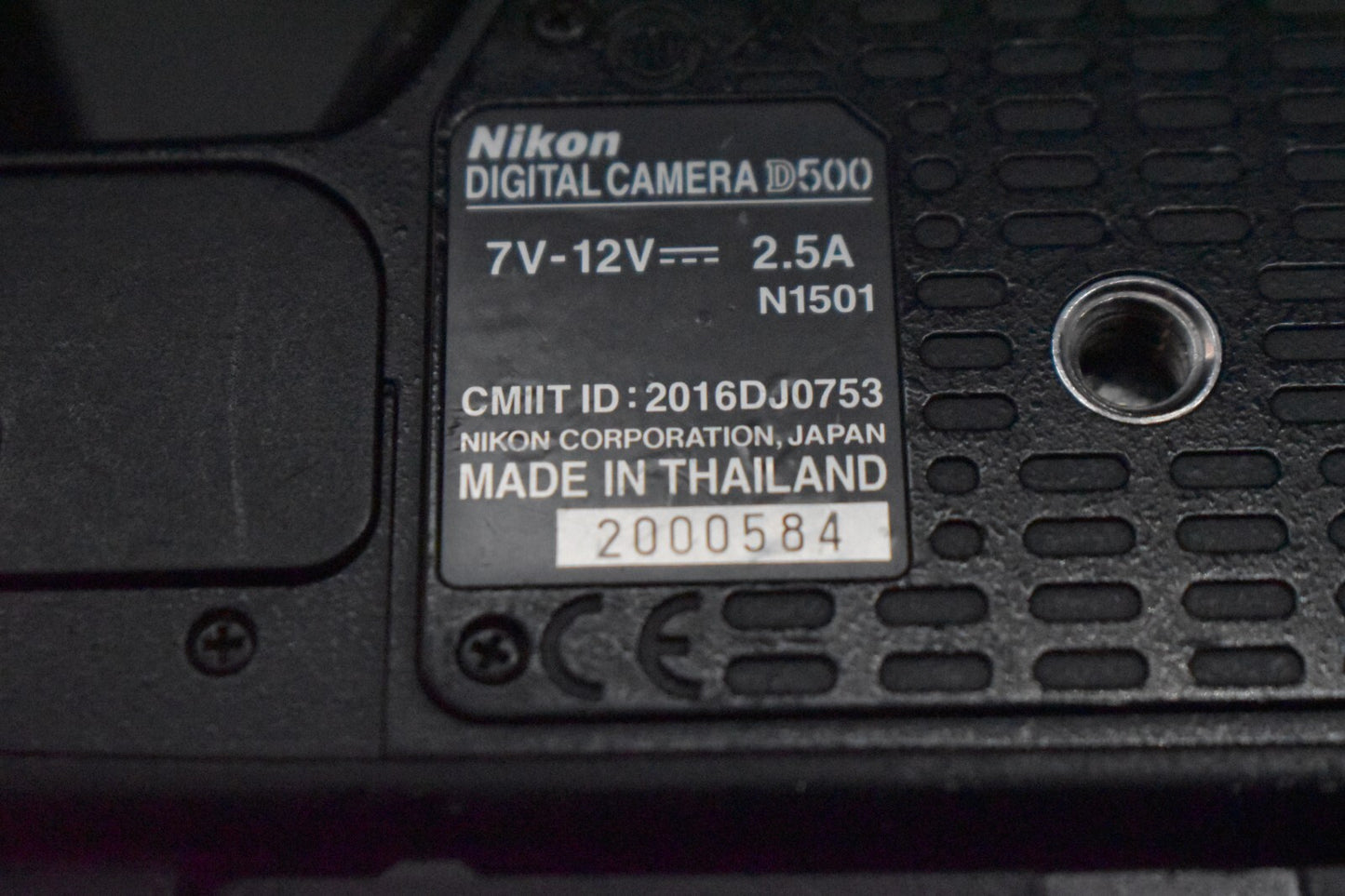 [1Yr Warranty] Nikon D500 20.9MP Digital SLR Camera Body From JAPAN 6003