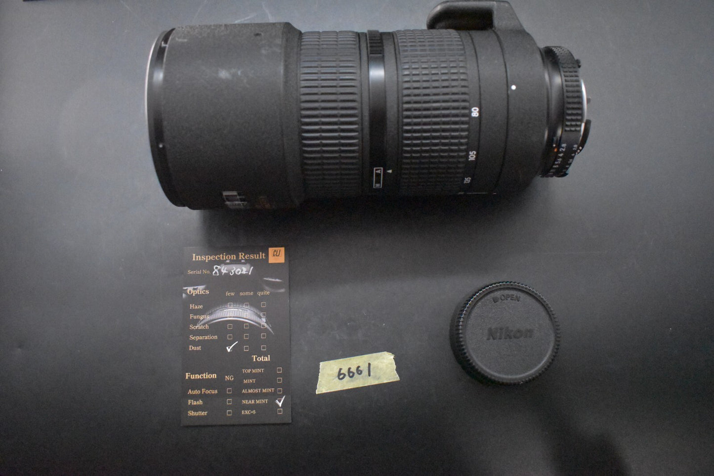 [1 Yr warranty] Nikon Zoom NIKKOR AF 80-200mm F/2.8 D ED New Lens 6661