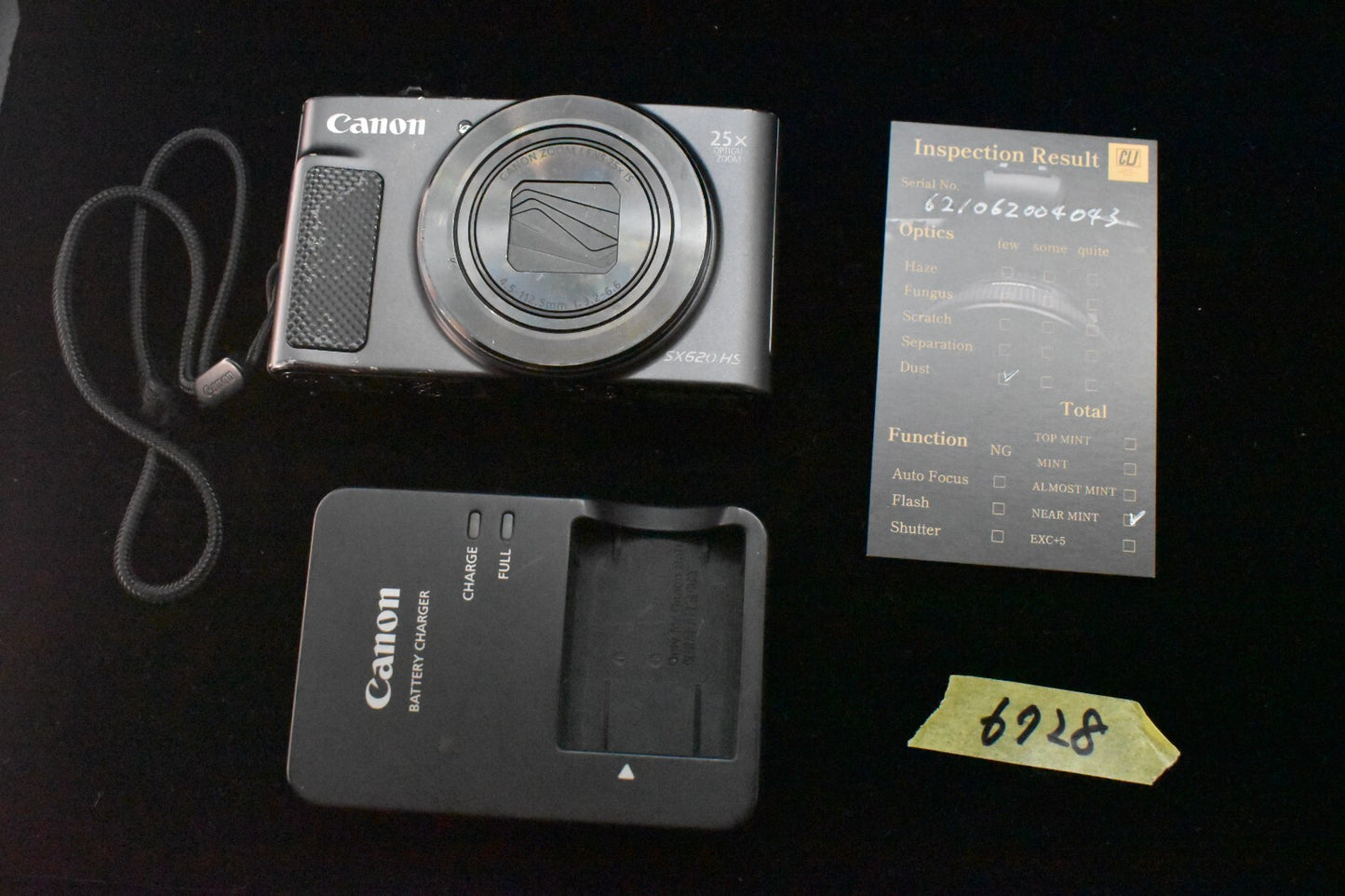 [1 Yr Warranty] Canon PowerShot SX620 HS Digital Camera Black 6407