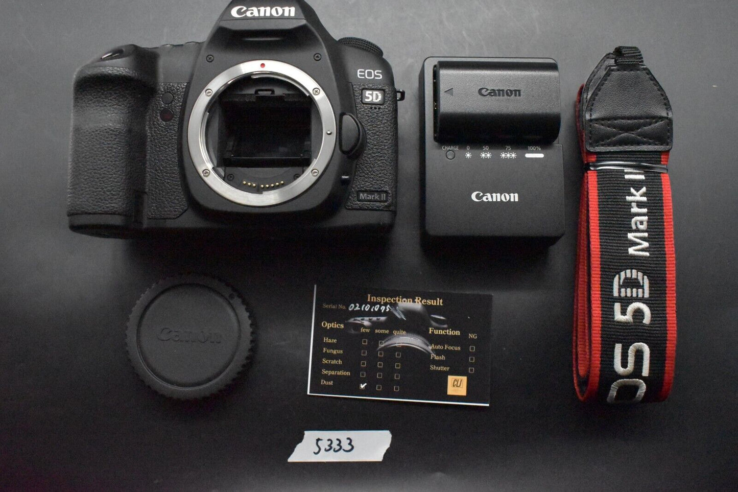 Canon EOS 5D Mark II DSLR Full Frame Video Camera Black [N MINT SC66276] 5333