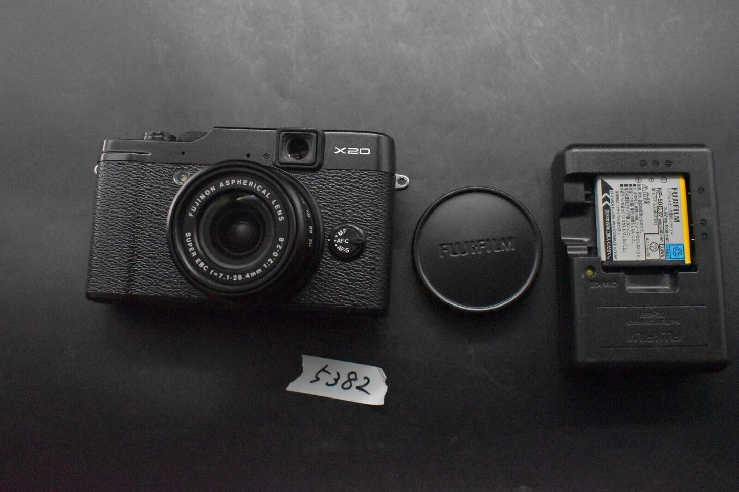 FUJIFILM X20 Compact Digital Camera Black Fuji X Series [ALMOST MINT] #5390