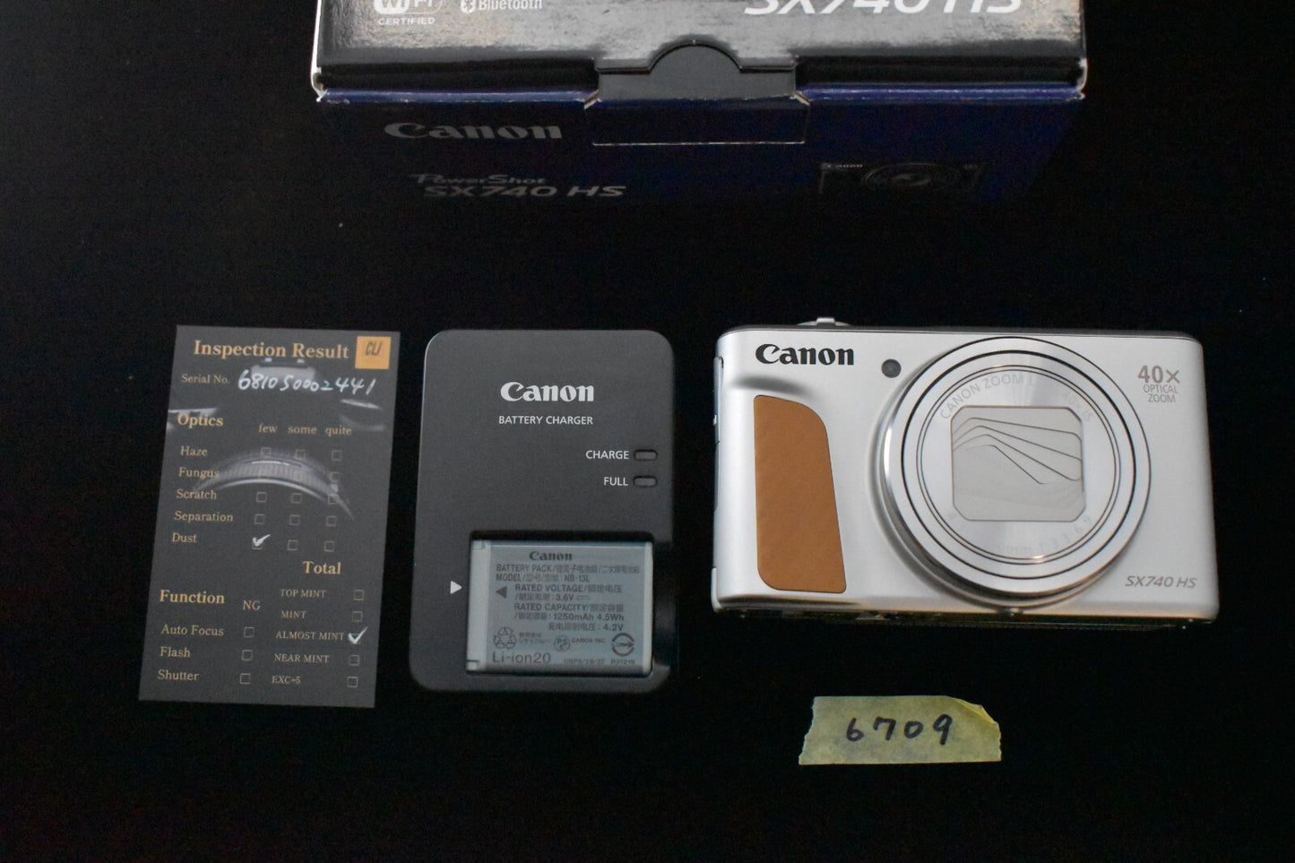 [1 Yr Warranty] Canon PowerShot SX740 HS silver Digital Compact Camera 6340