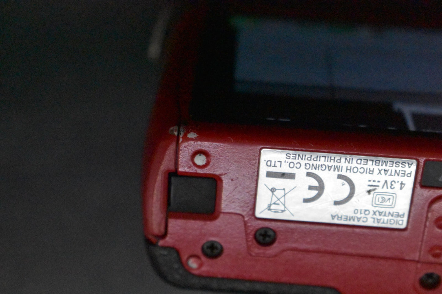 [1 Yr warranty] PENTAX Q10 Mirrorless Digital Camera Red with Lens 6215