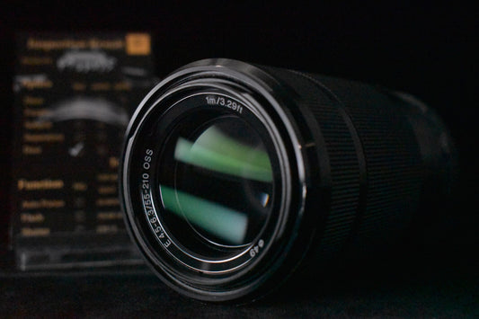 Sony 55-210mm F/4.5-6.3 E Mount OSS Telephoto Lens SEL55210 Black #6789