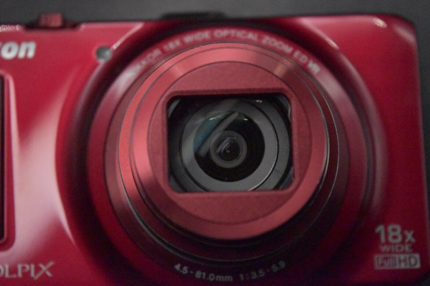 Nikon Coolpix S9300 Red 16.0MP Digital Camera From JAPAN [MINT] #5391