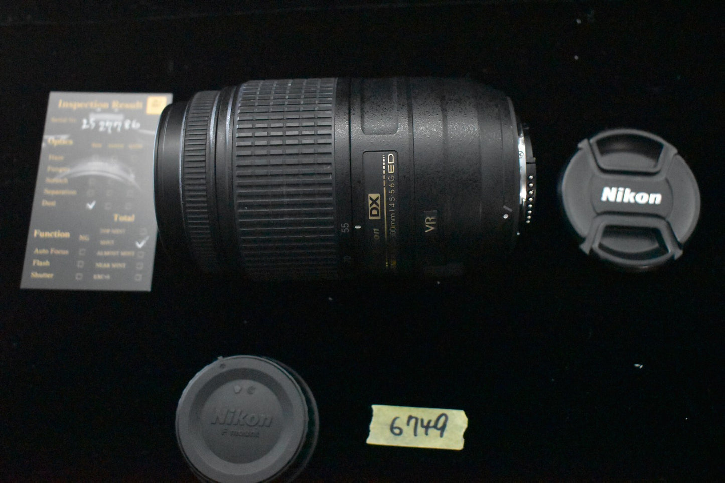 [1 Yr Warranty] Nikon AF-S DX 55-300m 4.5-5.6 G ED VR From Japan 6749