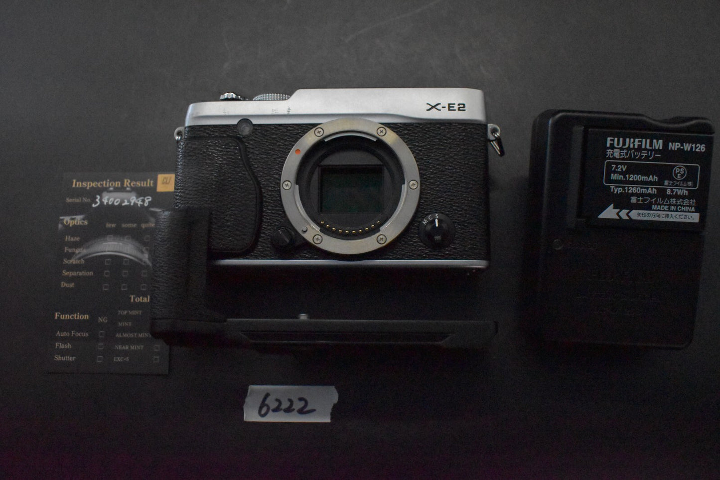 [1 Yr warranty] Fujifilm Fuji X-E2 Mirrorless Digital Camera Silver  Used 6222