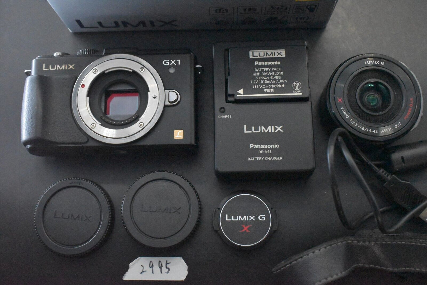 [1 Yr warranty] ENGLISH OK! Panasonic LUMIX DMC-GX1 Digital Camera 2995