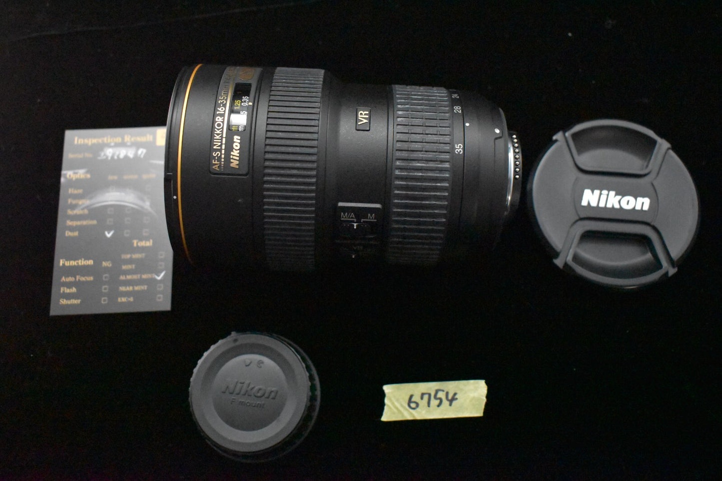 [Garantie 1 an] Objectif grand angle Nikon AF-S Nikkor 16-35 mm f4G ED VR F/4...