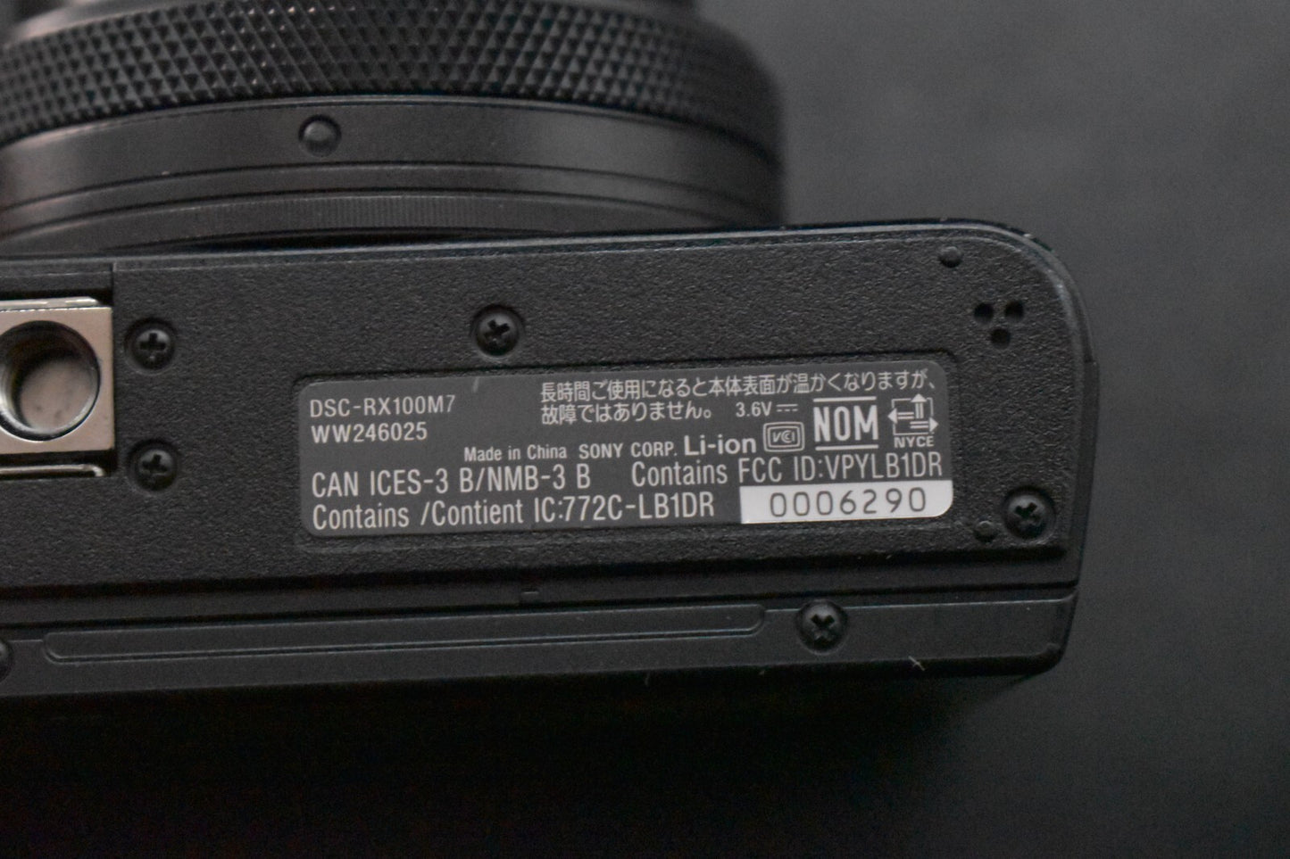 [1 Yr warranty] Sony Cyber-Shot DSC-RX100M7 VII Digital Camera 6580