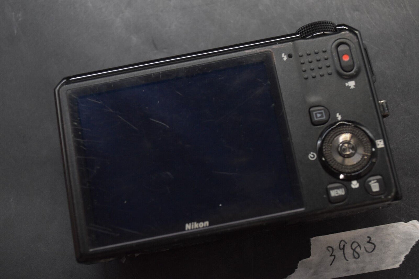 Nikon COOLPIX S9100 Black 12.1MP 18x ZOOM HD Digital Camera JAPAN 【EXC+5】3983