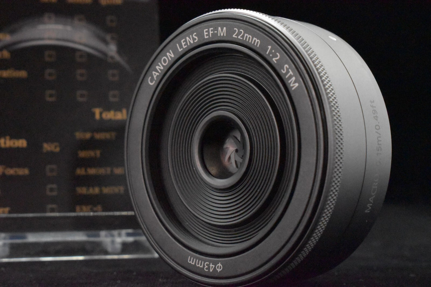 [1 Yr Warranty] Canon EF-M 22mm f/2 STM Lens for EOS M EF-M Mount Silver 6520