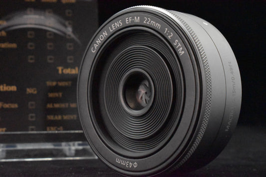 [1 Yr Warranty] Canon EF-M 22mm f/2 STM Lens for EOS M EF-M Mount Silver 6520
