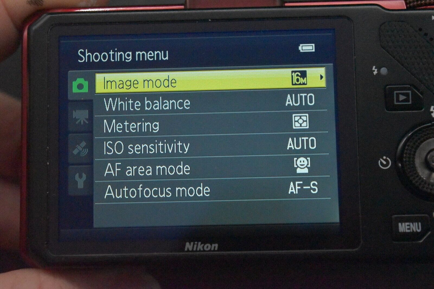 Nikon Coolpix S9300 Red 16.0MP Digital Camera From JAPAN [MINT] #5391