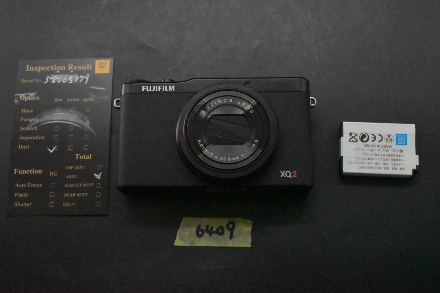 [1 Yr warranty] Fujifilm XQ2 12.0MP WI-FI Digital Camera Black From JAPAN 6409