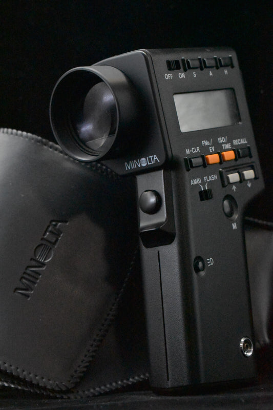 [1 Yr Warranty] Minolta Spotmeter F Digital Light Exposure Spot Meter  5989