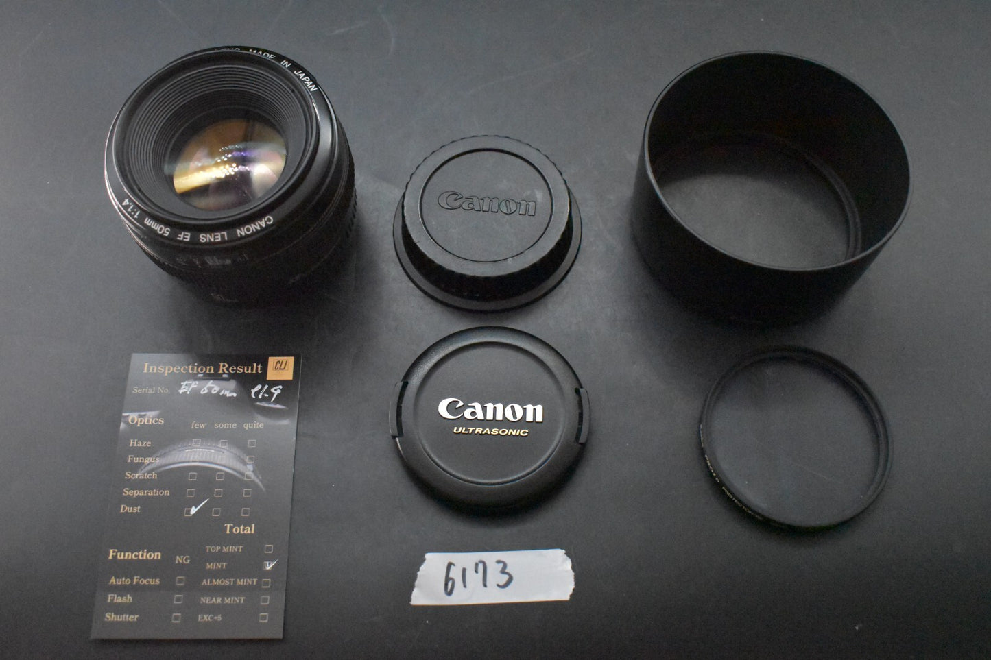 [1 Yr Warranty] Canon EF 50mm f/1.4 USM Standard AF Standard Lens JAPAN 6173