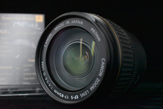 [1 Yr Warranty] Canon EF-S 17-85mm f/4-5.6 IS USM From Japan 6746