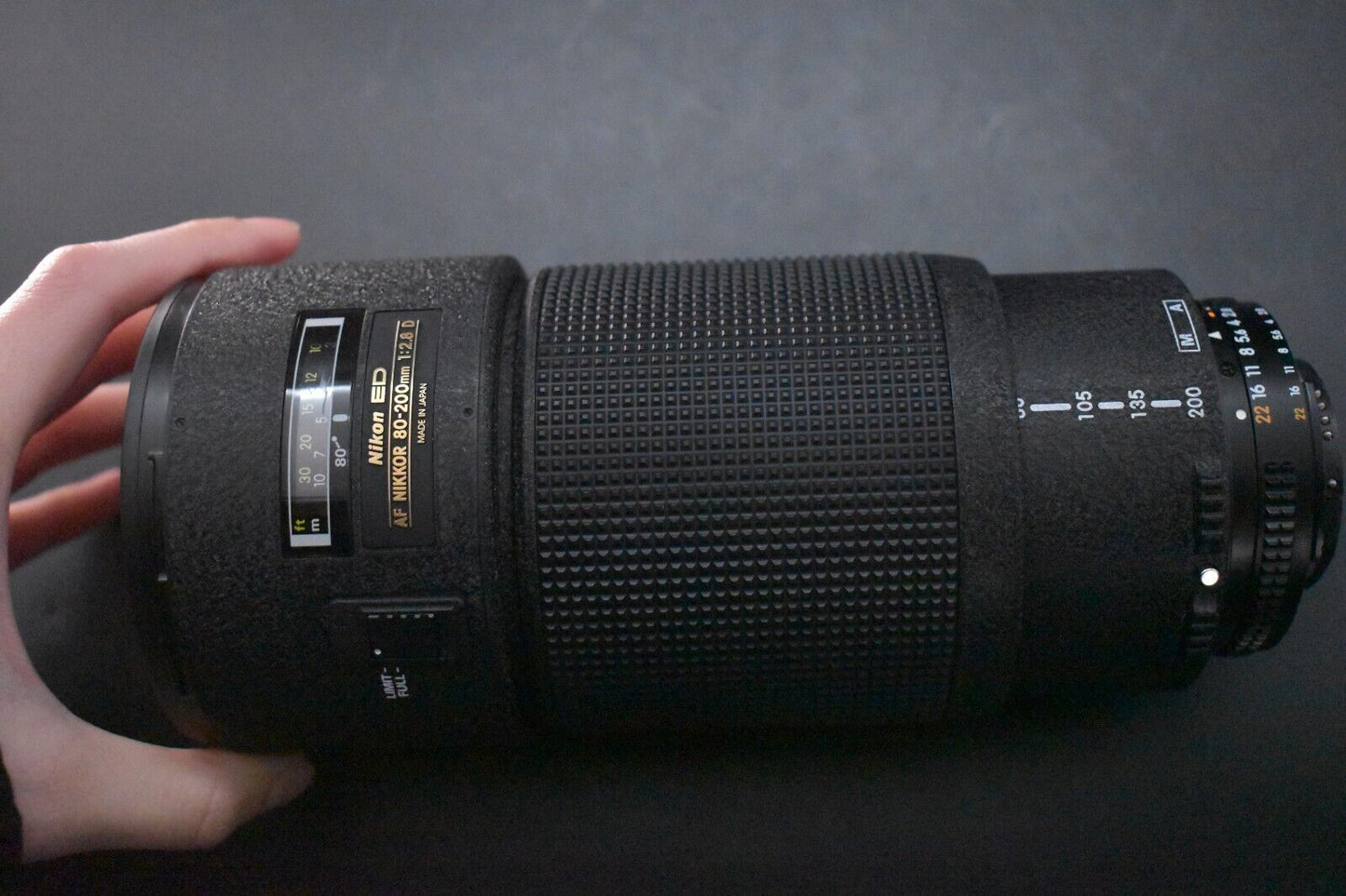 [1 Yr warranty] NIKON AF NIKKOR 80-200mm F/2.8D ED Zoom Telephoto Lens 5895