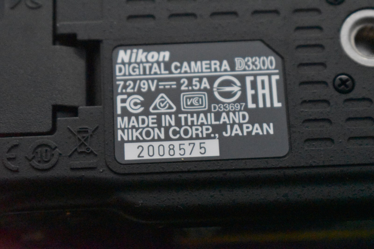 [1 Yr Warranty] Nikon D3300 DSLR Digital Camera From Japan 6633