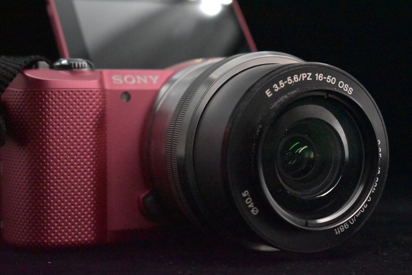Sony Alpha a5000 Mirrorless Pink 16-50mm Lense set [MINT SC 6252] 5174