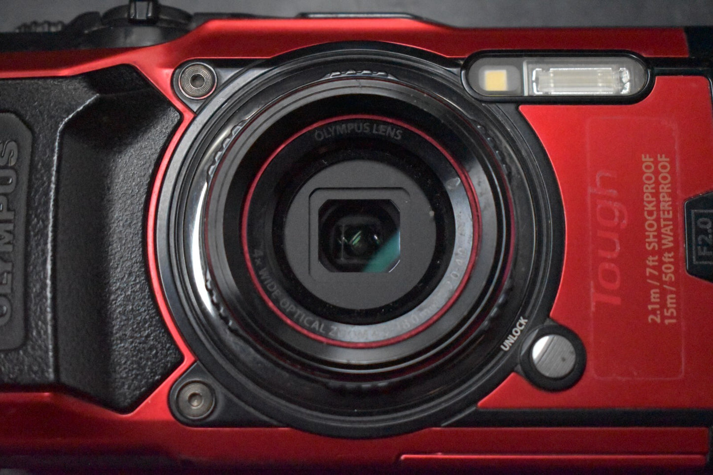 [1 Yr Warranty] Olympus Tough TG-6 12.0MP Digital Camera Red JAPAN 6060