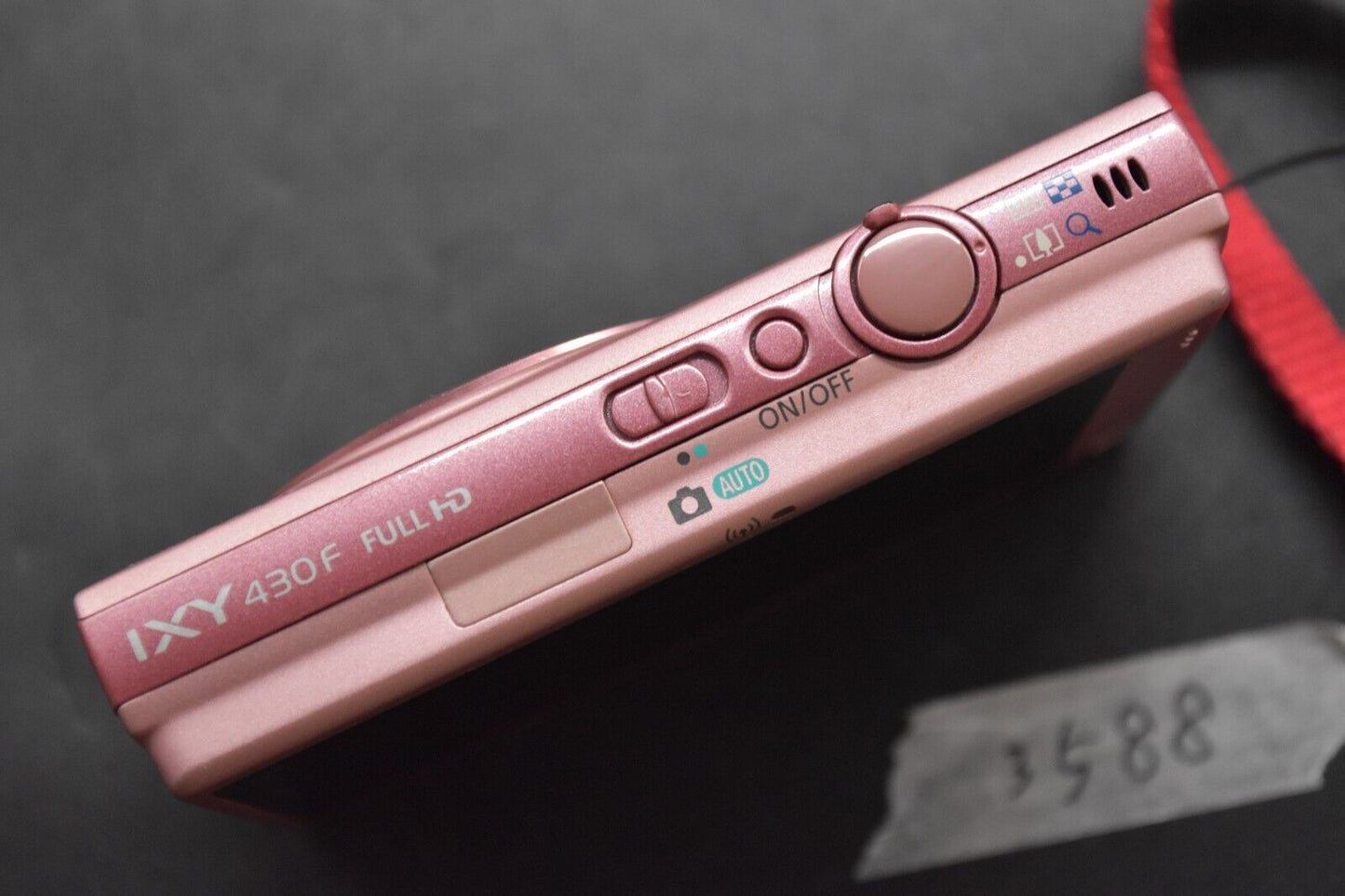 Canon IXY 430F Rosa 16.1MP 5x zoom Fotocamera digitale in scatola da JAP [N...