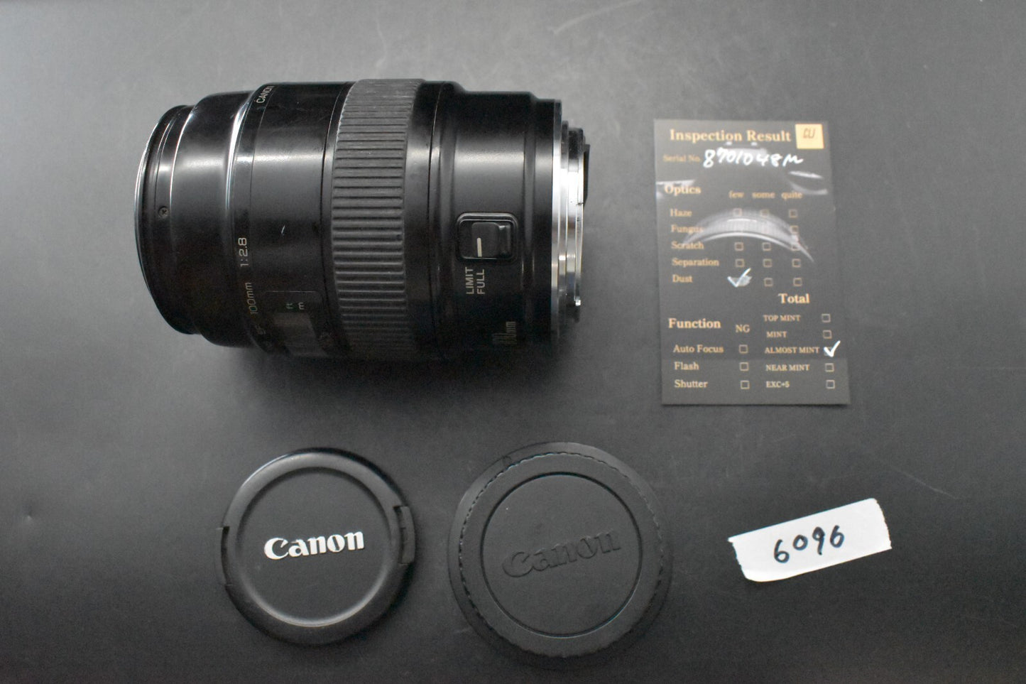 [1 Yr Warranty] Canon EF 100mm f/2.8 Macro Portrait Prime AF Lens 6393 6554