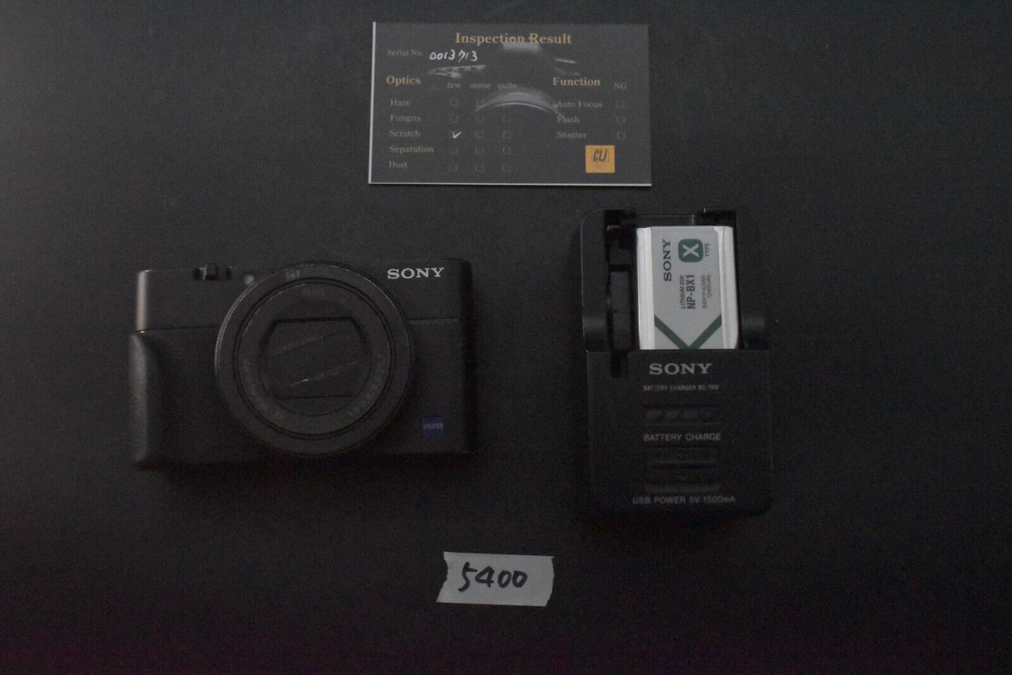 [1 anno di garanzia] Sony Cyber-Shot DSC-RX100 V M5 20.1MP 4K Digital...