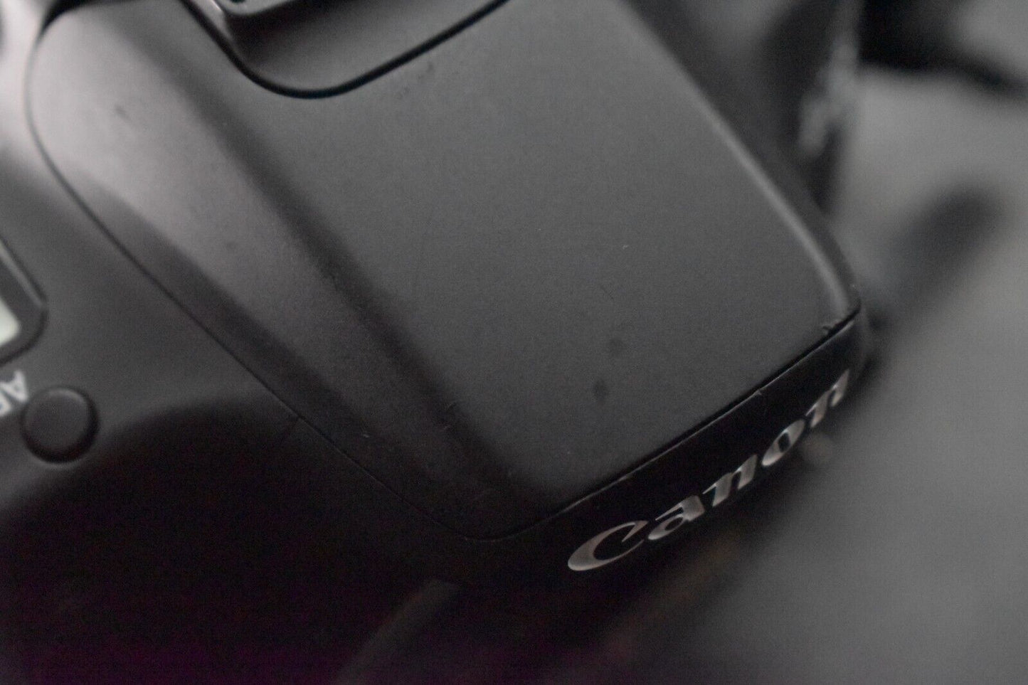 2 Lenses! Canon Eos Kiss X7 18-55mm & 55-250mm DSLR Camera Black From Japan 4651