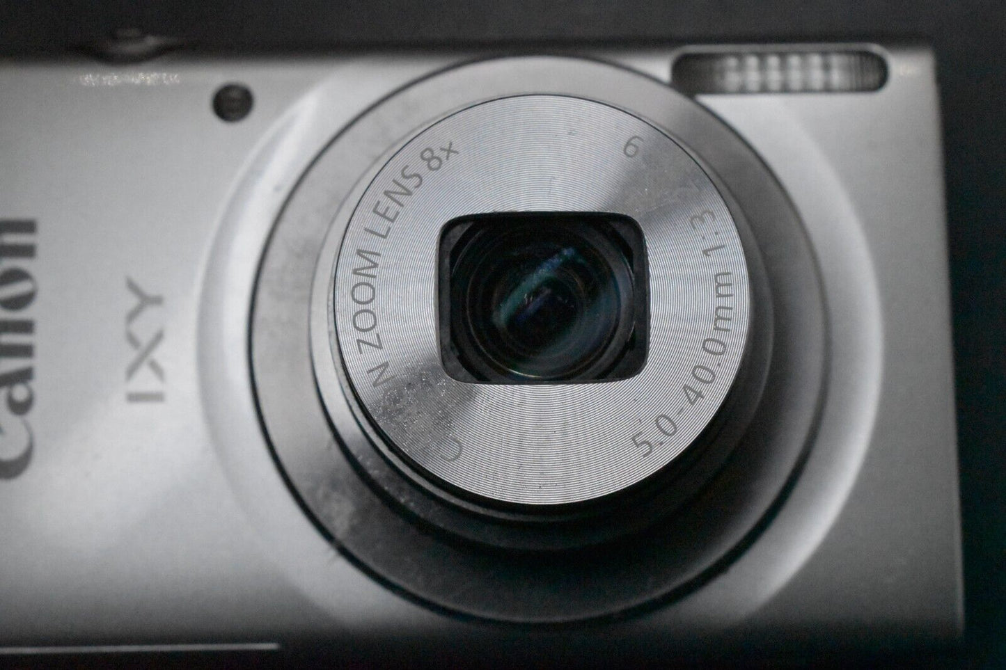 Canon IXY 180 PowerShot ELPH 180 20MP Digital Camera Silver [NEAR MINT] 5480