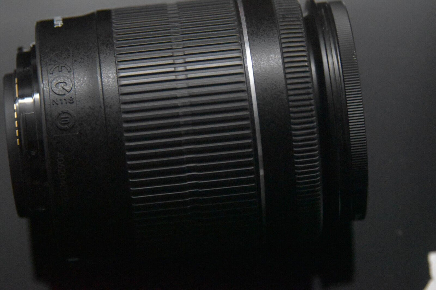 2 Lenses! Canon Eos Kiss X7 18-55mm & 55-250mm DSLR Camera Black From Japan 4651