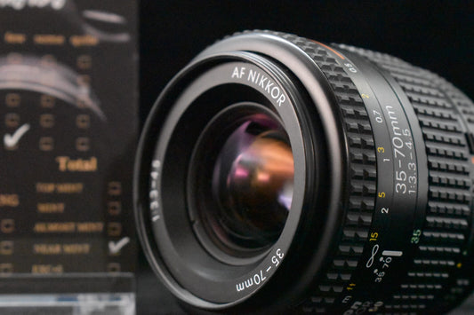 [1 Yr Warranty] Nikon AF Zoom Nikkor 35-70mm f/3.3-4.5 Macro Lens Japan 6114