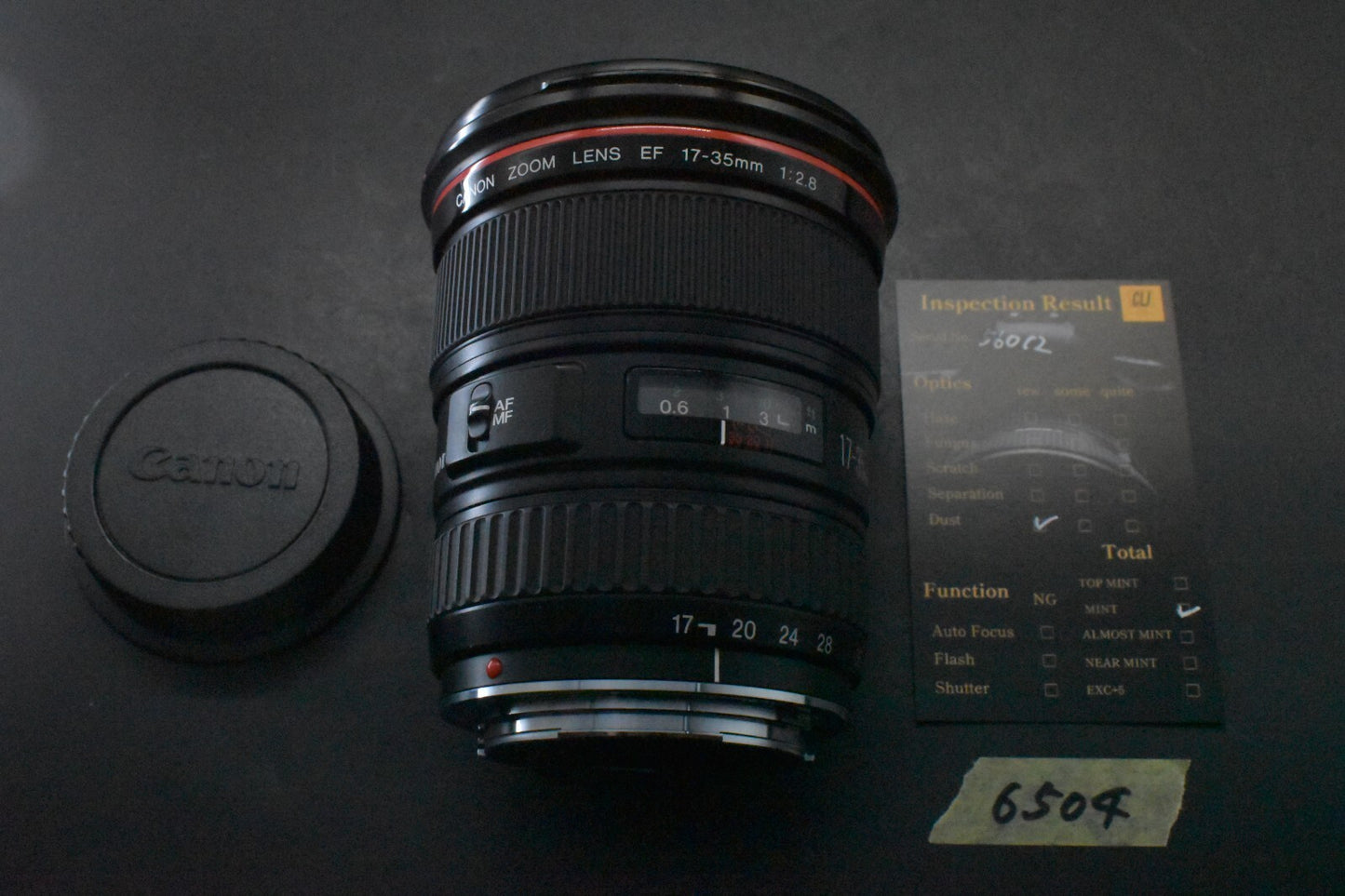 [1 Yr Warranty] Canon EF 17-35mm f/2.8 L USM AF Wide Angle Zoom Lens JAPAN 6504