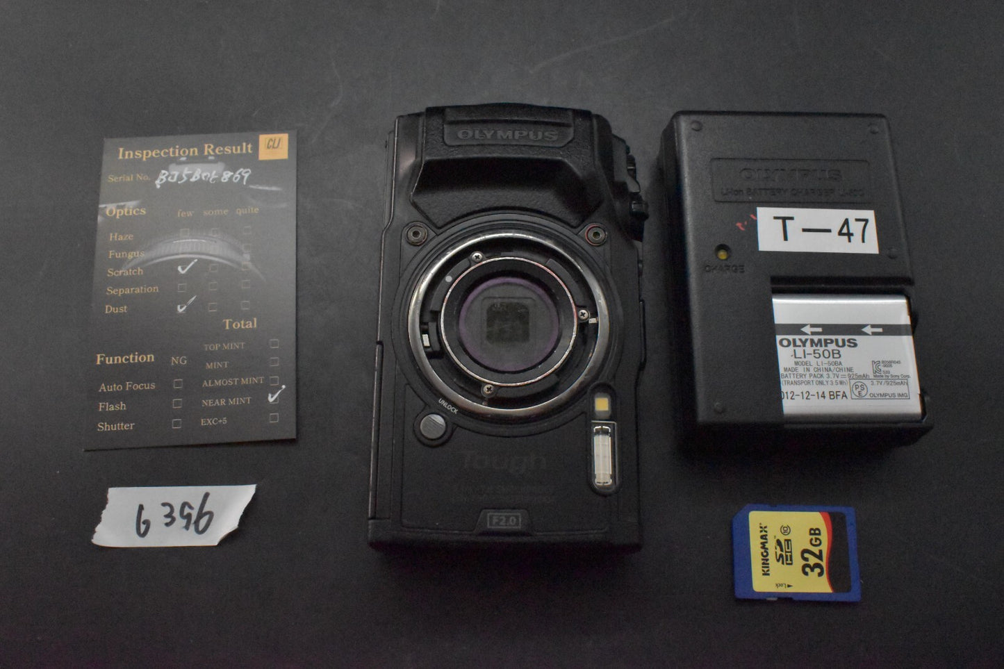 [1 Yr Warranty] Olympus Tough TG-6 12.0MP Digital Camera Red JAPAN 6396