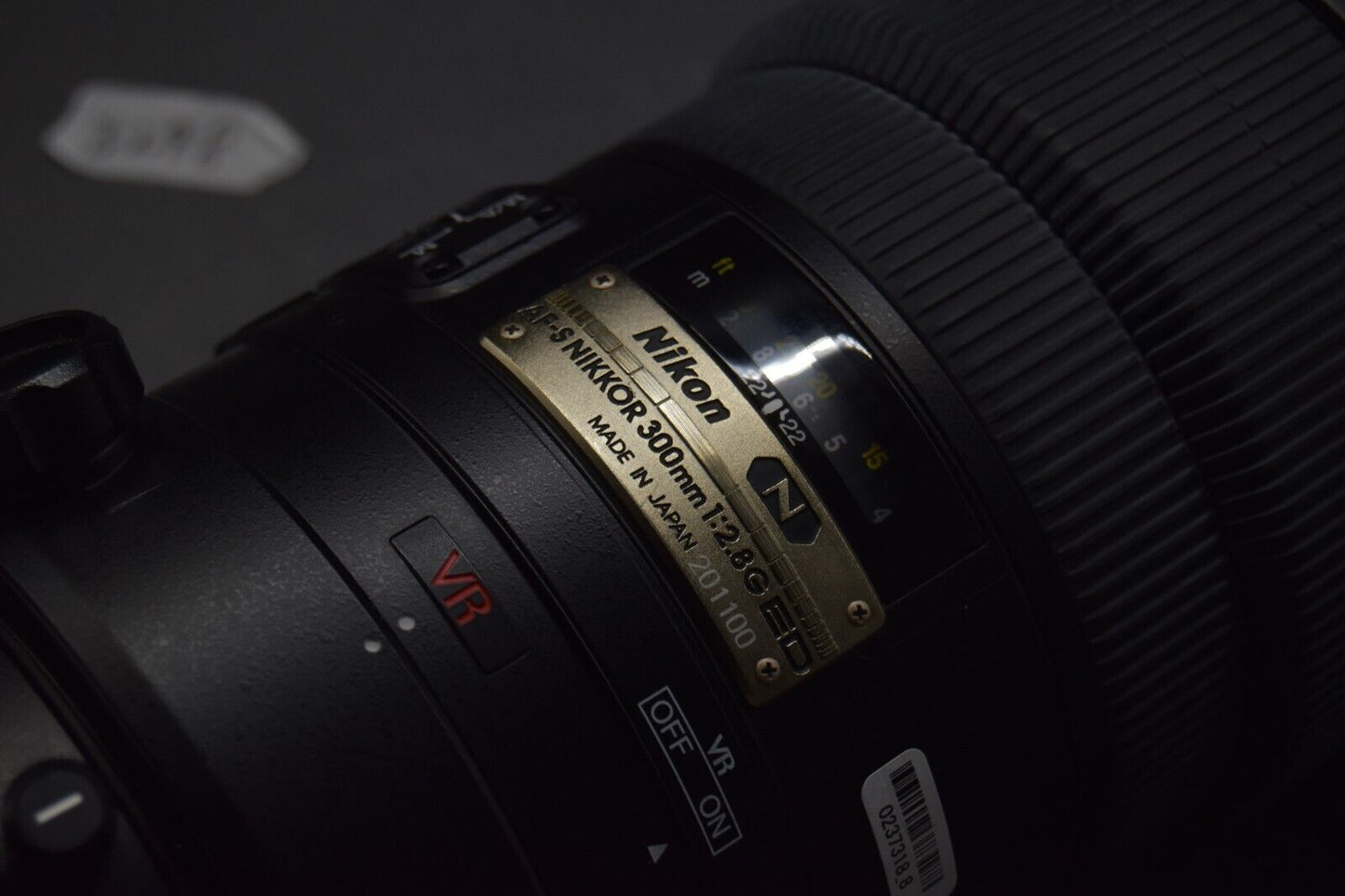 Nikon Nikkor AF-S 300mm f/2.8 G ED VR Telephoto Lens From JAPAN 【MINT-】 #3298
